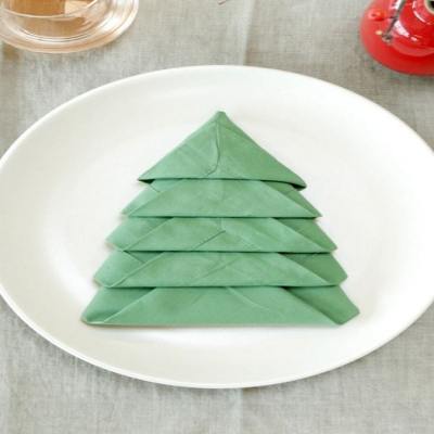 Как да сгънем салфетките за Коледа по 3 интересни начина