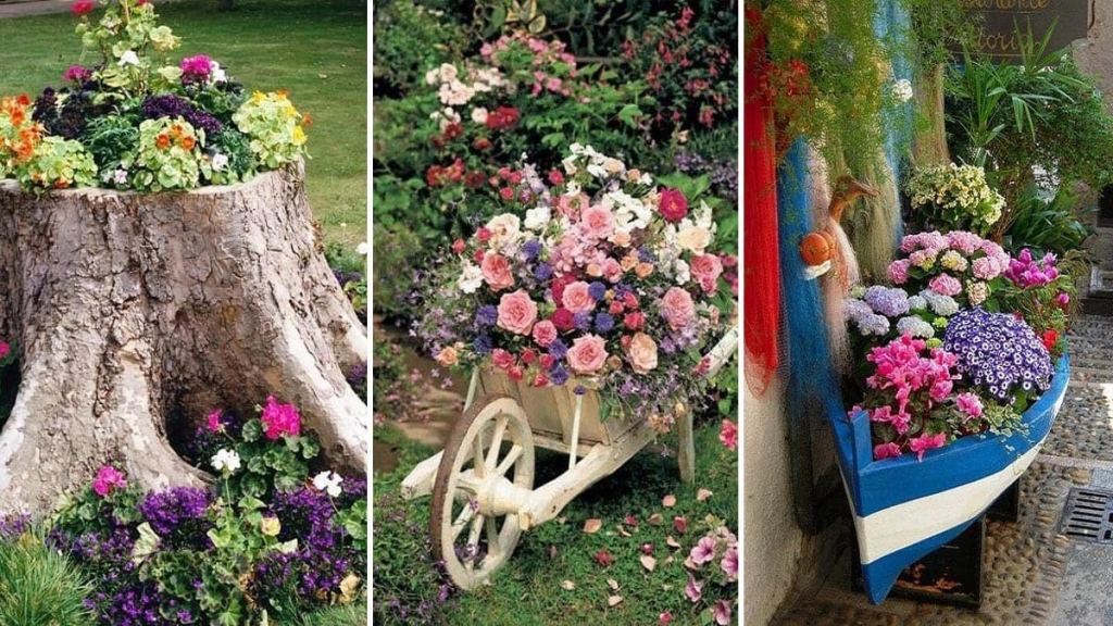 Как да украсим градината и двора