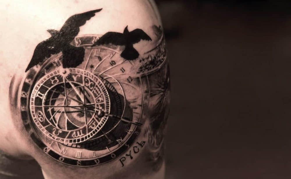 Escher Hodgepodge - най-добрите 3D татуировки 