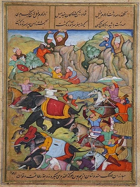 Поражението от Тимур на султана на Делхи, Насир Ал-Дин Махмум Туглак, през зимата на 1397-1398 г.